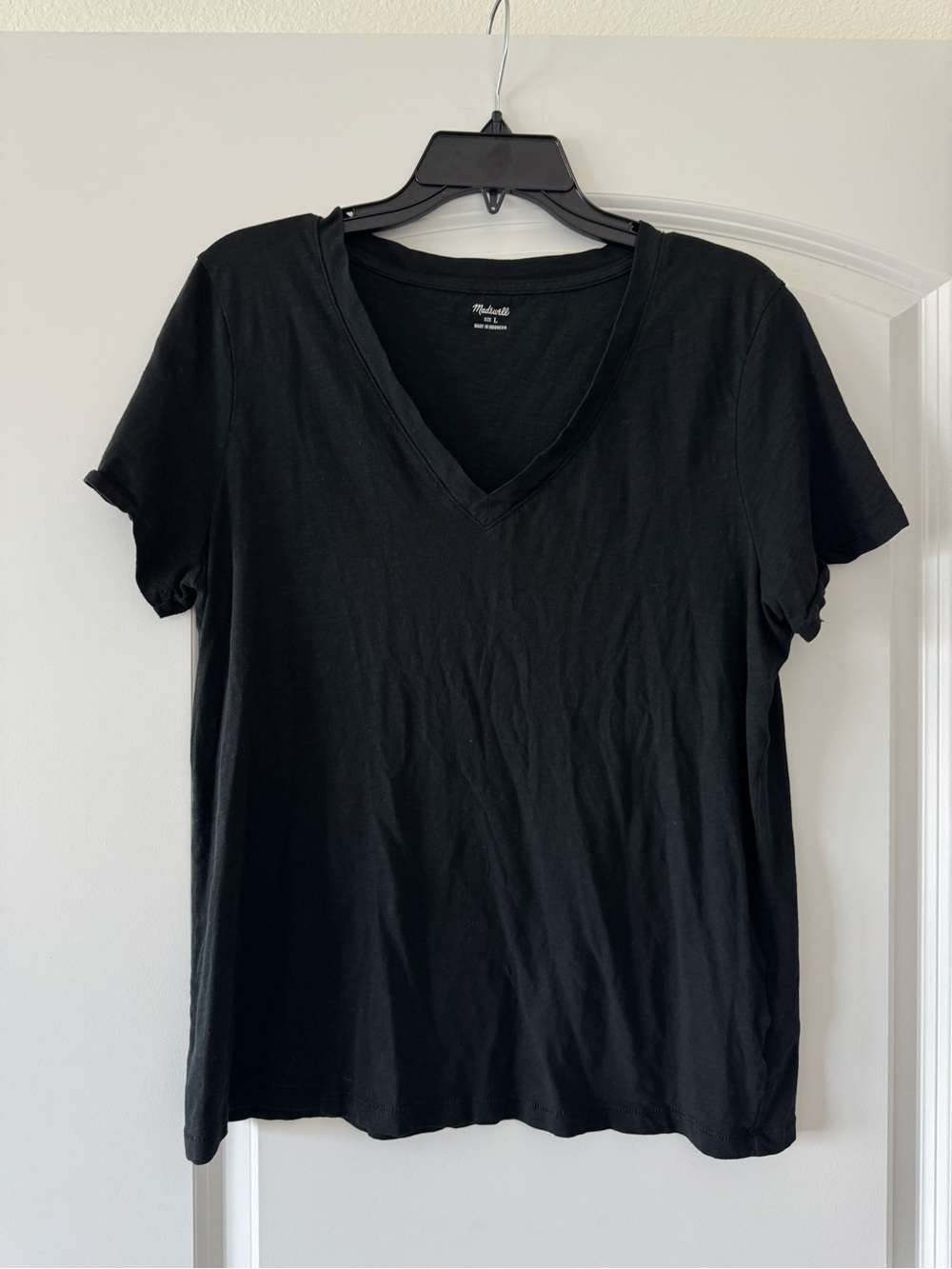 Madewell 100% Cotton V-Neck Tee Size L